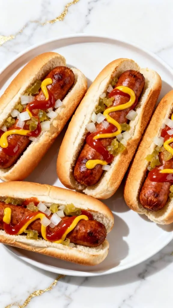 Air Fryer Hot Dogs