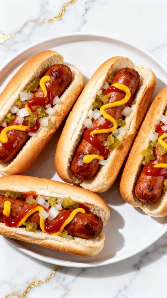Air Fryer Hot Dogs