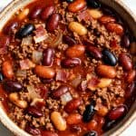 Crockpot Cowboy Beans