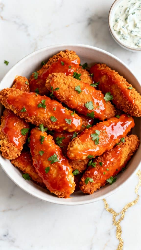 Air Fryer Buffalo Chicken Tenders