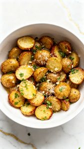 Garlic Butter Potatoes Air Fryer