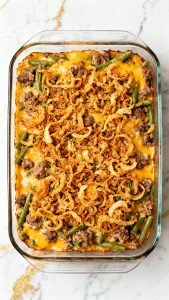 Hamburger Green Bean Casserole