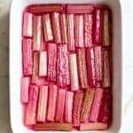Sweet Roasted Rhubarb