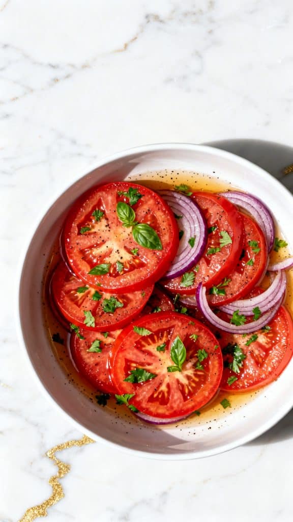 Marinated Tomatoes