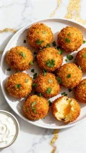 Air Fryer Mashed Potato Balls