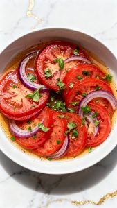 Marinated Tomatoes