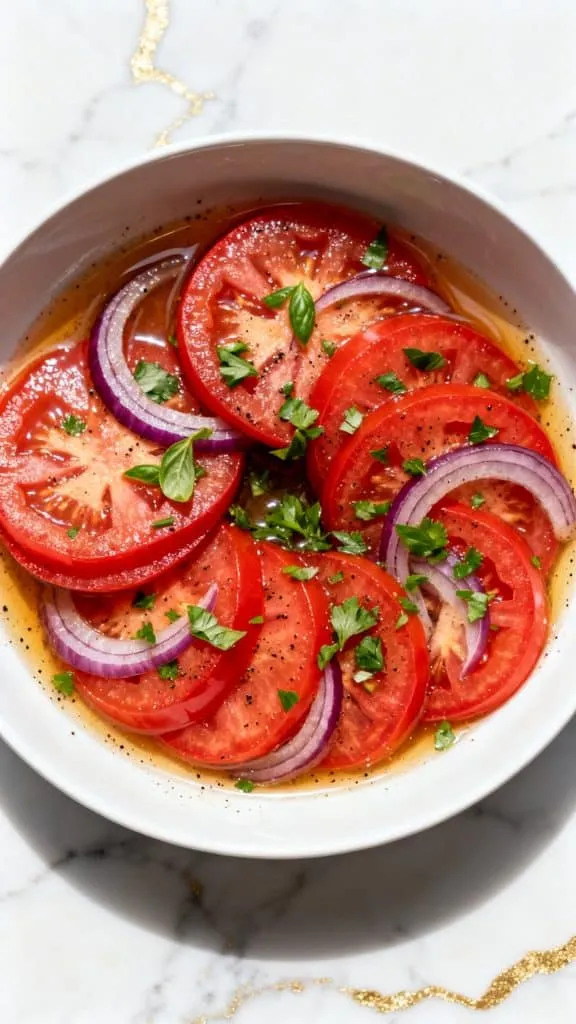 Marinated Tomatoes