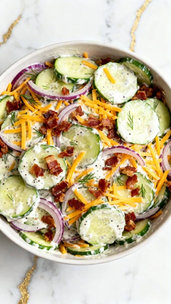 Cucumber Ranch Crack Salad