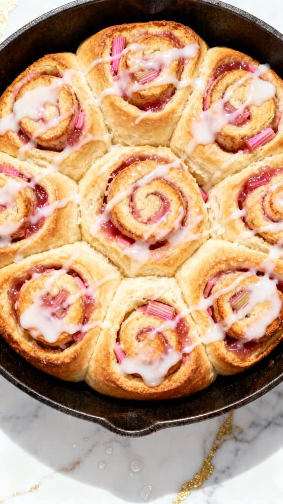 Rhubarb Rolls