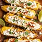 Mexican Street Corn on the Cob