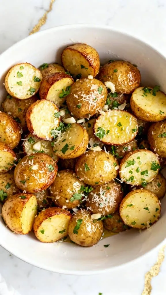 Garlic Butter Potatoes Air Fryer
