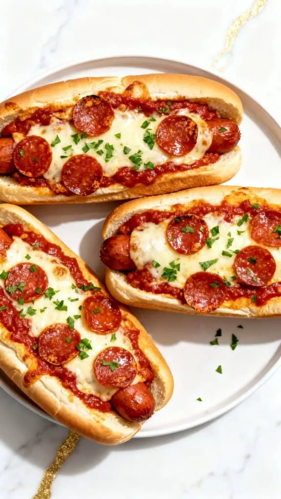 Air Fryer Pizza Dogs