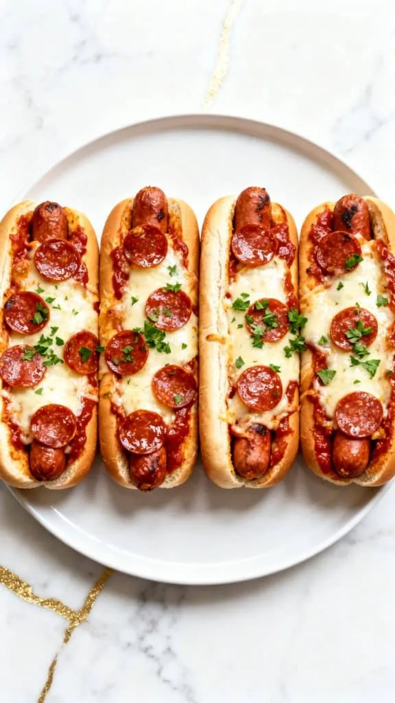 Air Fryer Pizza Dogs