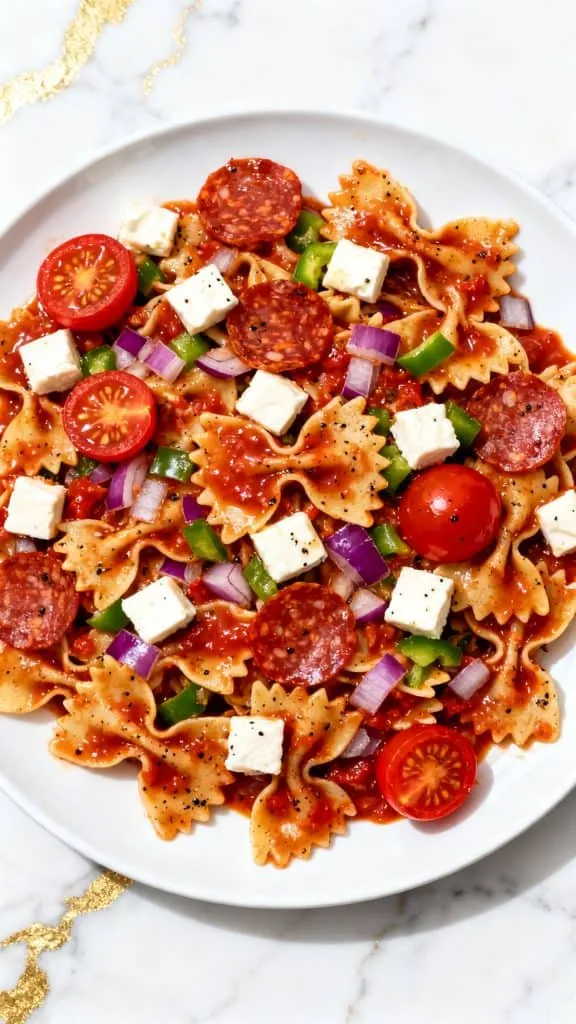 Pizza Pasta Salad
