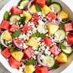 Watermelon Pineapple Salad