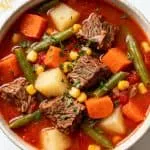 Crockpot Vegetable Beef Soup