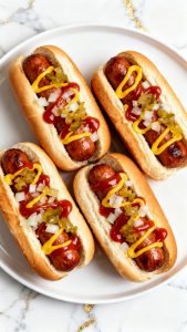 Air Fryer Hot Dogs