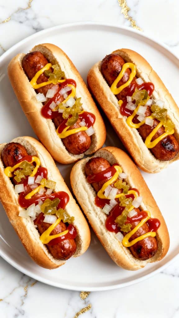 Air Fryer Hot Dogs