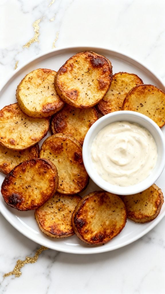 Crispy Air Fryer Potato Slices