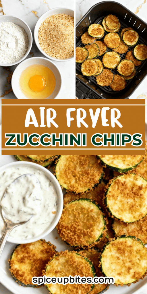 Air Fryer Zucchini Chips