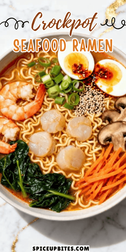 Crockpot Seafood Ramen