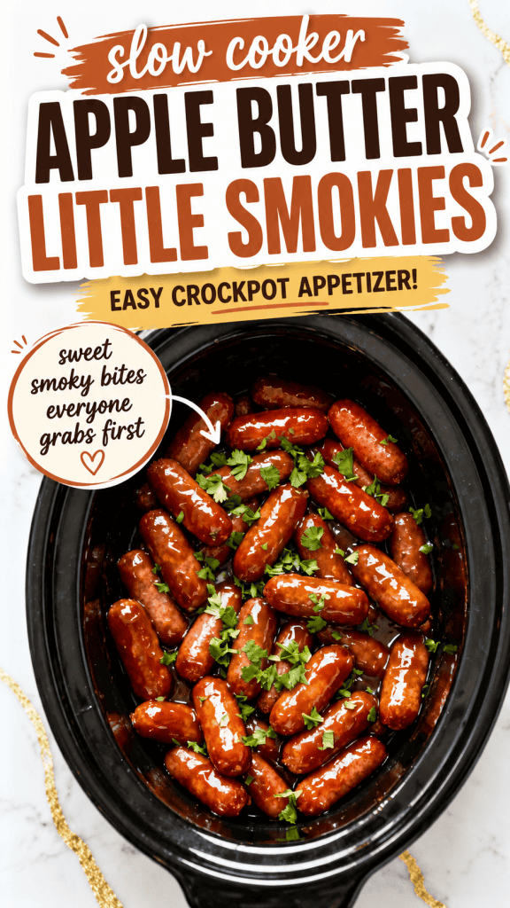 Slow Cooker Apple Butter Little Smokies