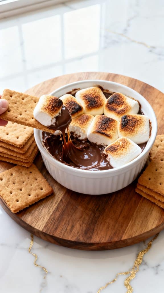 Air Fryer S’mores Dip