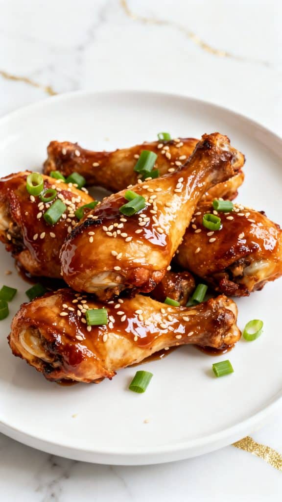 Air Fryer Honey Soy Chicken Drumsticks