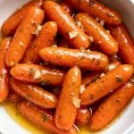 Slow Cooker Honey Butter Baby Carrots