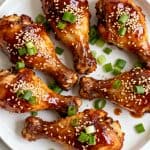 Air Fryer Honey Soy Chicken Drumsticks