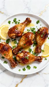 Air Fryer Lemon Pepper Chicken Drumsticks