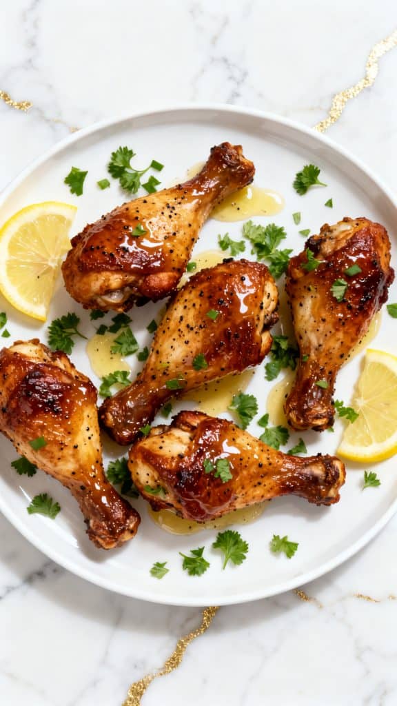 Air Fryer Lemon Pepper Chicken Drumsticks
