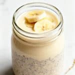 Banana Cream Pie Protein Overnight Oats