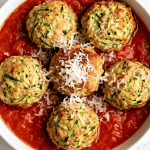 Air Fryer Turkey Zucchini Meatballs