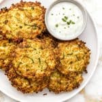 Zucchini Chicken Air Fryer Fritters