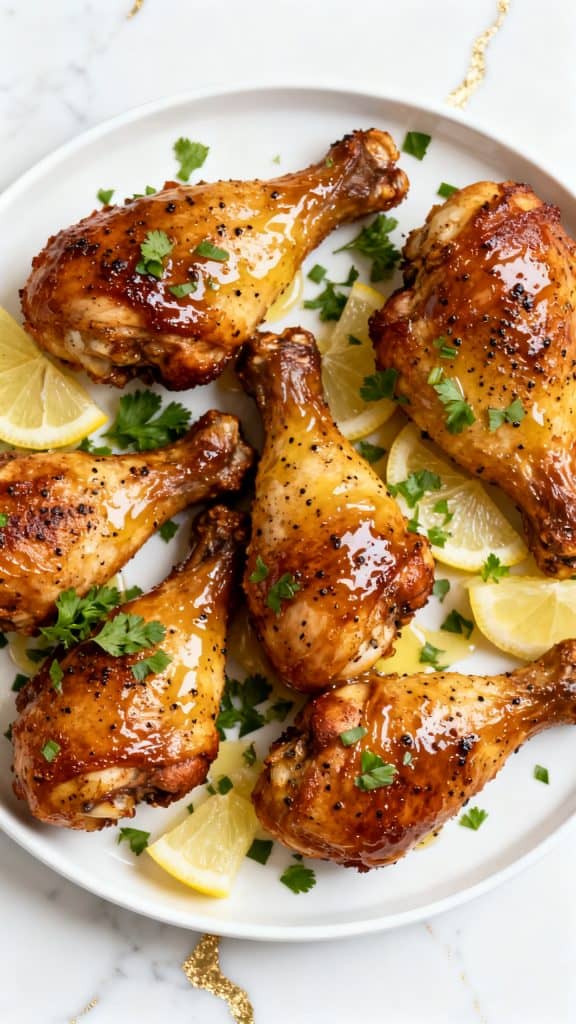 Air Fryer Lemon Pepper Chicken Drumsticks