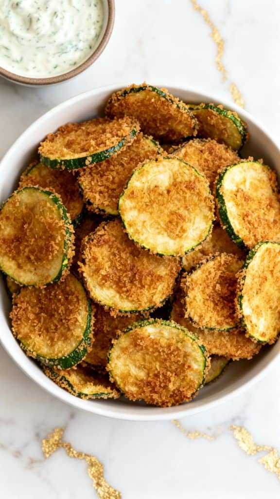 Air Fryer Zucchini Chips