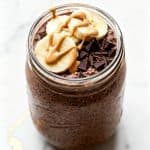High Protein Chocolate Overnight Oats