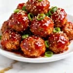 Air Fryer Sweet Chili Chicken Meatballs