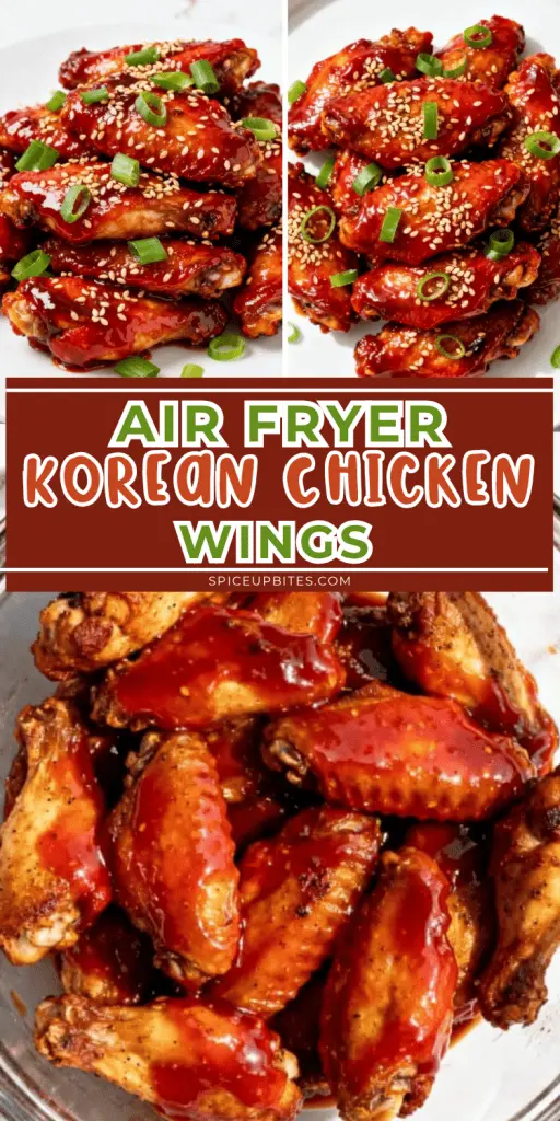Air Fryer Korean Chicken Wings
