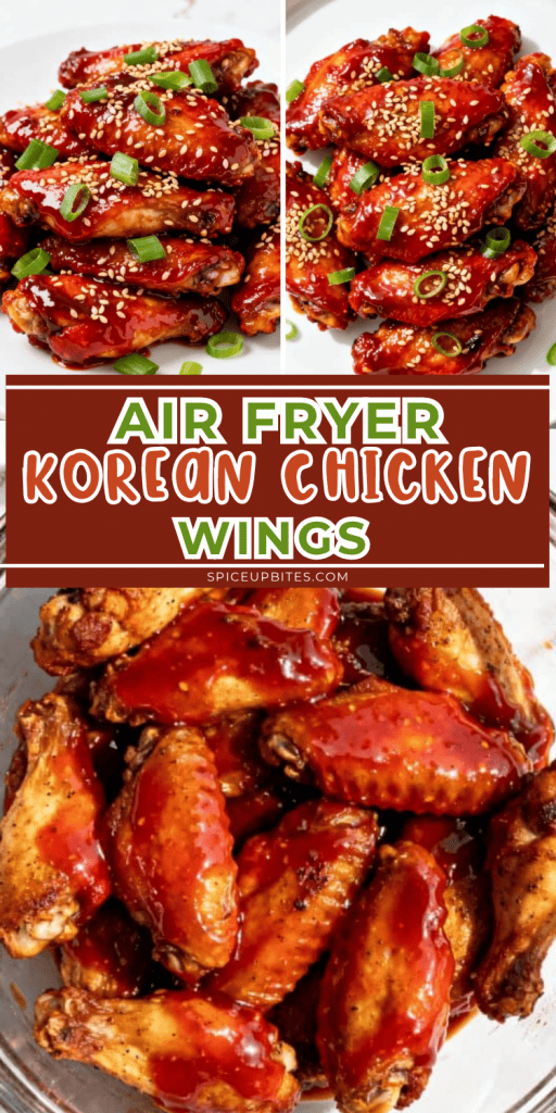 Air Fryer Korean Chicken Wings