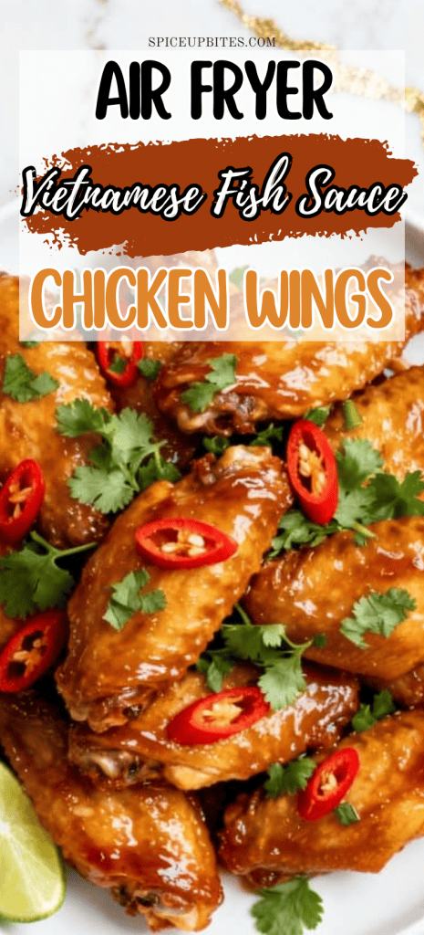 Air Fryer Vietnamese Fish Sauce Chicken Wings