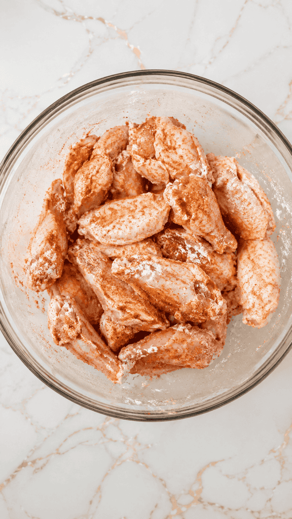 Dry and Season the Wings