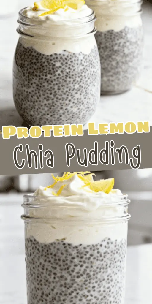 Protein Lemon Chia Pudding