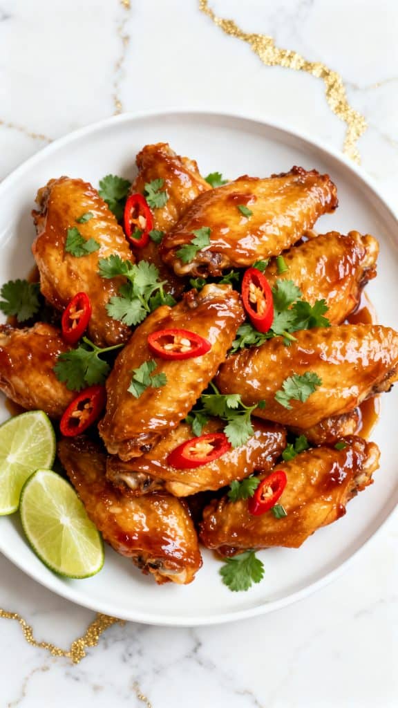 Air Fryer Vietnamese Fish Sauce Chicken Wings