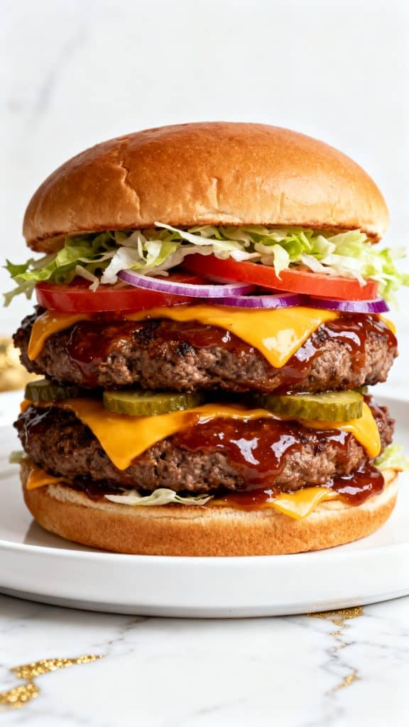 Air Fryer Salisbury Steak Burgers