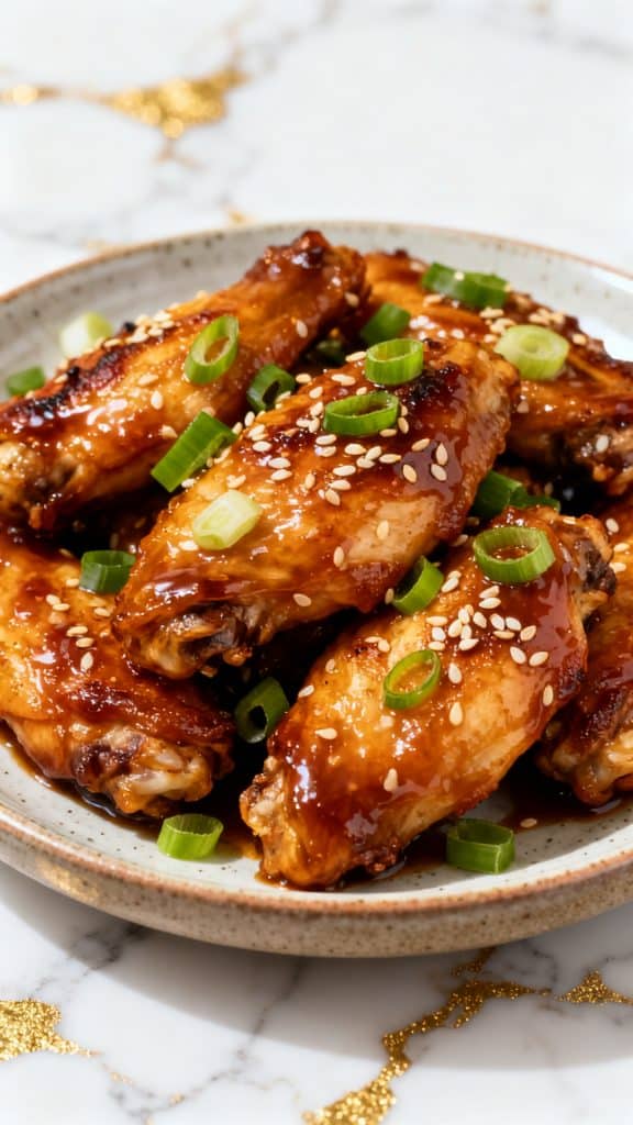 Asian Air Fryer Chicken Wings