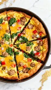 Cottage Cheese Egg Frittata