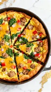 Cottage Cheese Egg Frittata