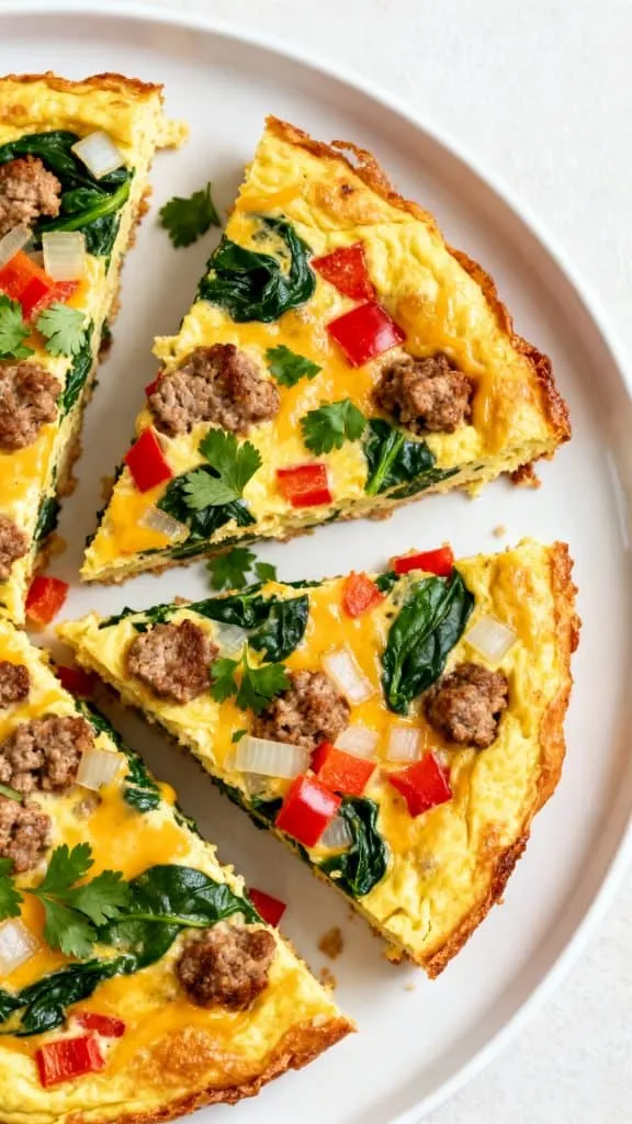 Cottage Cheese Egg Frittata